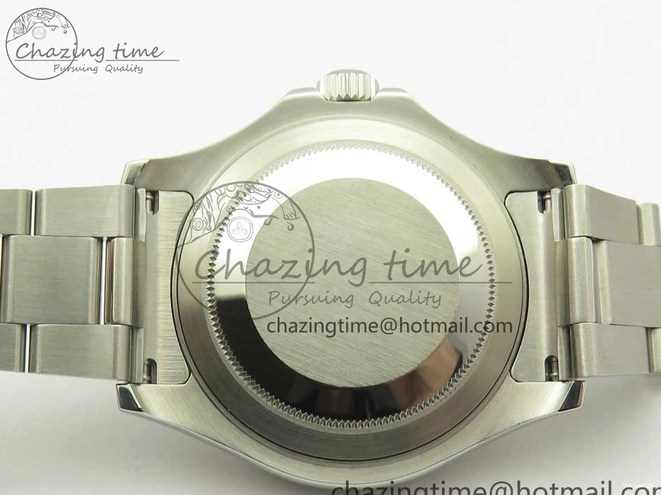 ARF on 1:1 Bracelet Best SH3135 116622 Edition Blue Dial SS Yacht-Master 0115